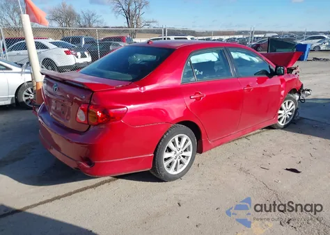 2010 Toyota Corolla S из США, поврежденный, VIN 2T1BU4EE2AC414199